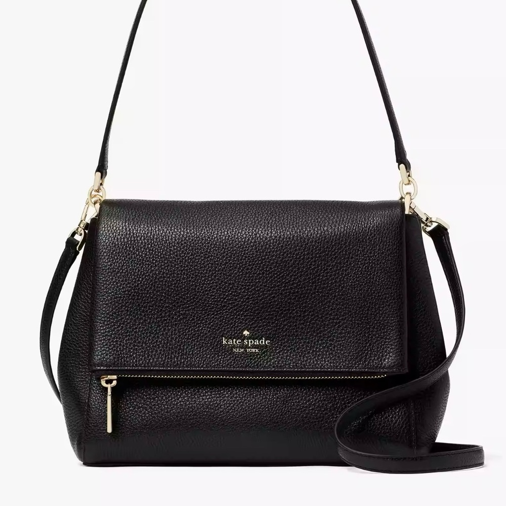 Kate Spade Leila Medium Flap Shoulder Bag NWT